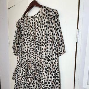 Everleigh leopard print dress ( like new) large